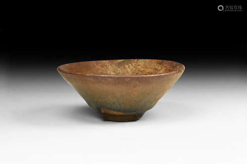 Chinese Song Jianyao 'Hare's Fur' Tea Bowl