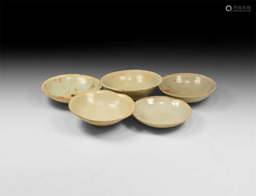 Chinese Song Glazed Bowl Group