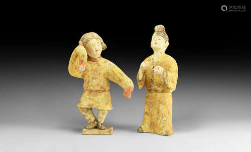 Chinese Tang Dancer Pair