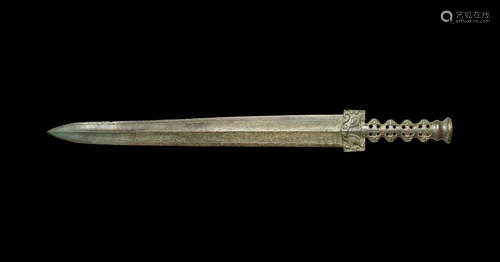 Chinese Shang Decorated Sword