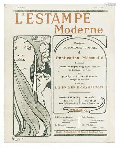 Estampe Moderne, copertina