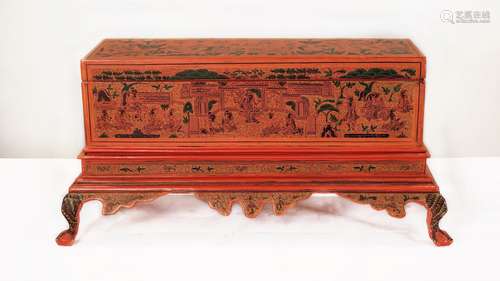 Kamawa-sa book  chest - Burma - late 19° century