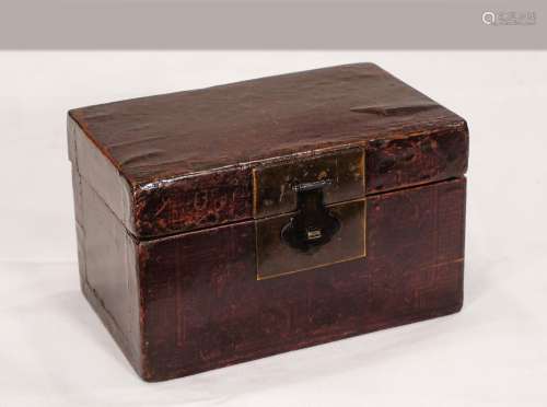 Decorated box - China, Shanxì Province - 19° century