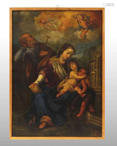 HOLY FAMILY WITH SAN GIOVANNINO