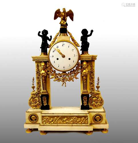 NEOCLASSICAL FRENCH CLOCK