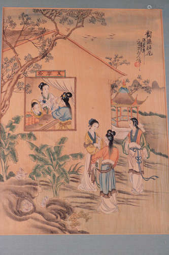 A SET OF TRADITIONAL CHINESE PAINTING