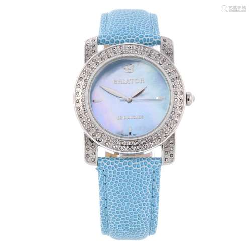 BRIATOR - a lady's wrist watch. Stainless steel case