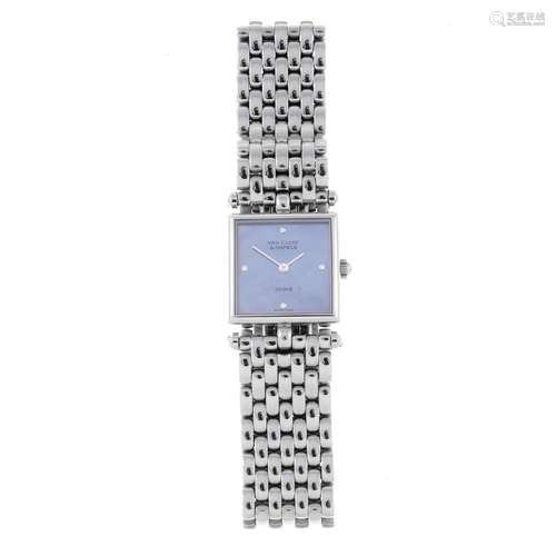 VAN CLEEF & ARPELS - a lady's Classique bracelet watch.