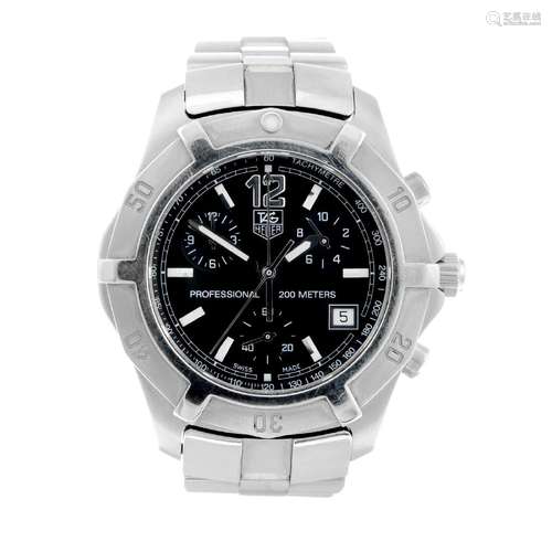 TAG HEUER - a gentleman's 2000 Exclusive chronograph