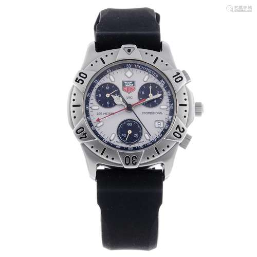 TAG HEUER - a gentleman's chronograph wrist watch.