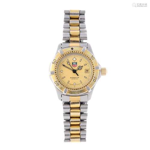 TAG HEUER - a lady's 2000 Series Professional bracelet