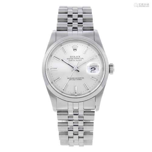 ROLEX - a gentleman's Oyster Perpetual Datejust