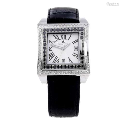 TECHNO MANIA - a wrist watch. Stainless steel case with