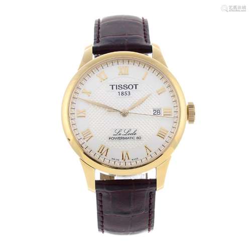 CURRENT MODEL: TISSOT - a gentleman's Le Locle wrist