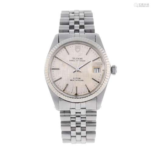 TUDOR - a gentleman's Prince Oysterdate bracelet watch.