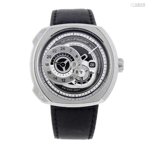 SEVENFRIDAY - a gentleman's Q1/01 wrist watch.