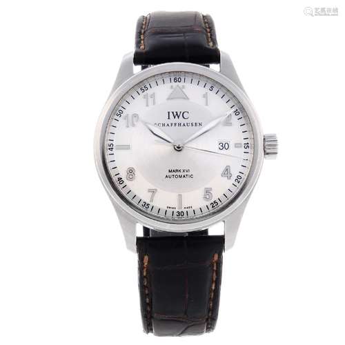 IWC - a gentleman's Pilot Mark XVI wrist watch.