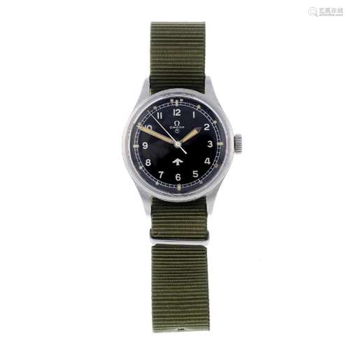 OMEGA - a gentleman's military issue wrist watch.