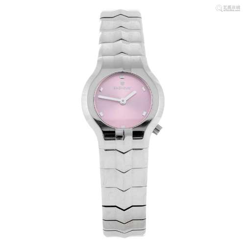 TAG HEUER -  a lady's Alter Ego bracelet watch.