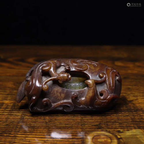 ZHANHAN HETIAN JADE PENDANT