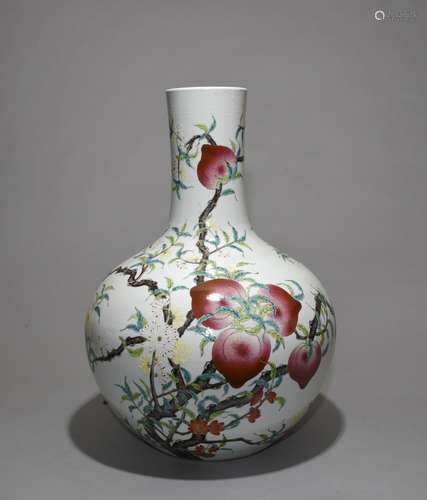 Chinese Famille Rose Porcelain Vase