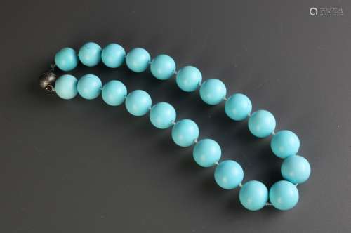 American Turquoise Beads Necklace