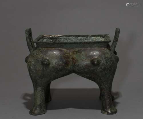 Chinese Bronze Incense Burner