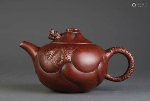 Chinese Zisha Teapot