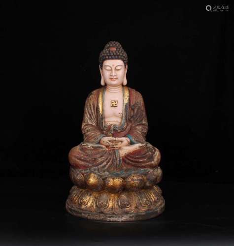 Chinese Carved Wood Guanyin