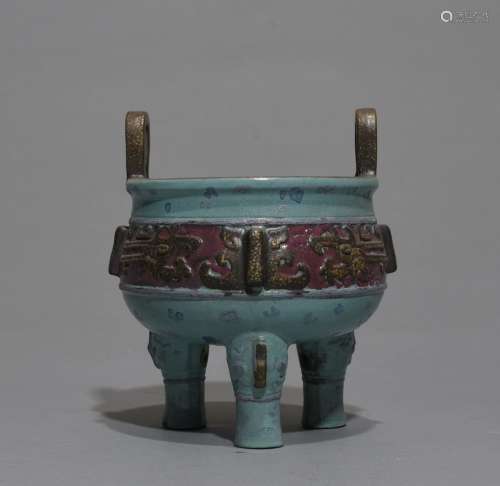 Chinese Ceramic Incense Burner