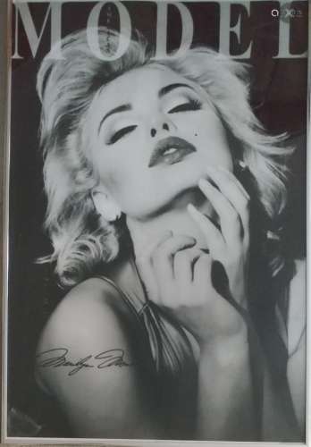 Large Marylin Monroe Poster.