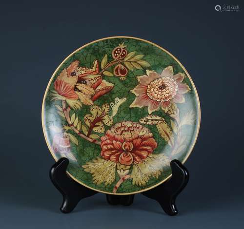 European Porcelain Plate