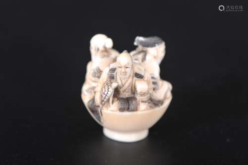 日本骨雕Netsuke