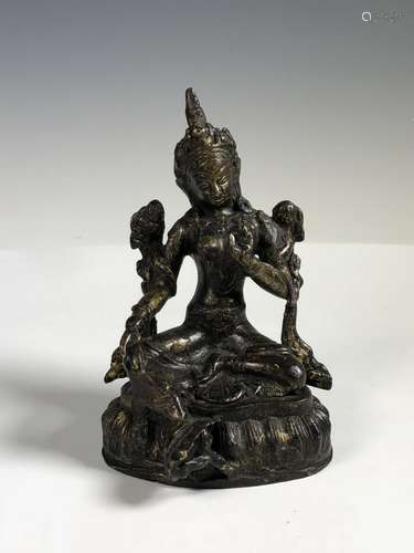 A Bronze Figure Of Buddha