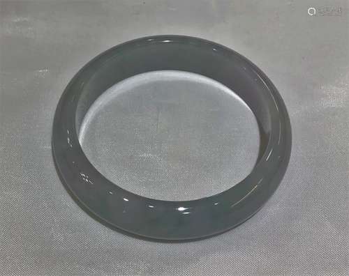 Natural Untreated Jadeite Jade Bangle.