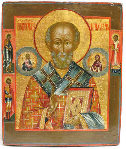 Russian Icon: SAINT NICHOLAS