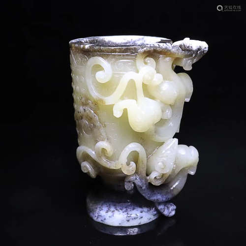 A ZHAN HAN HETIAN JADE CUP