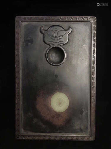 AN OLD CHENYANJING MARK DUAN INKSTONE