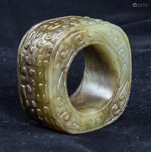 A JADE CONG, the Eastern Zhou Dynasty (770-256 B.C.)