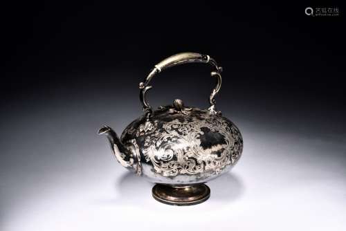 A Vintage Silver Teapot