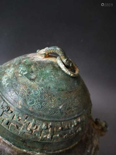 BRONZE CENSER DECORATION