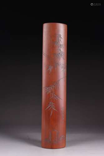 BAMBOO CARVED ARM SUPPORT