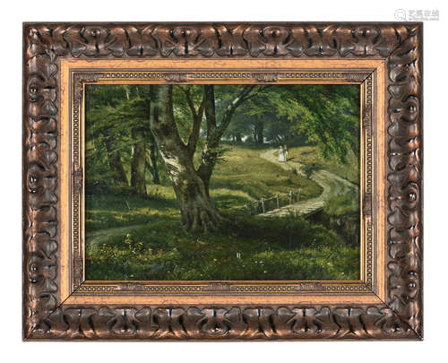 FRAMED OIL ON CANVAS PAINTING