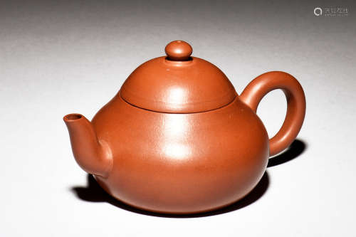 YIXING ZISHA RED CLAY TEAPOT