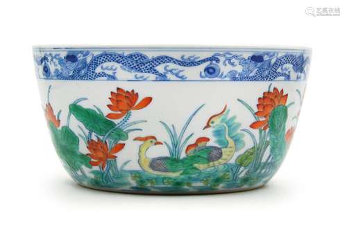 156. IMPERIAL DOUCAI BOWL, DAOGUANG PERIOD