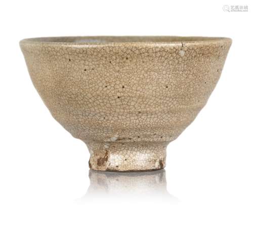 356. KOREAN CRACKLE GLAZED BOWL