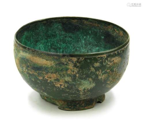 197. BRONZE BOWL;10TH-14TH