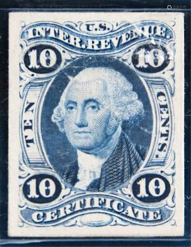 59. INTERNAL REVENUE STAMP  FIRST ISSUE 1862-71