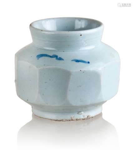 387. WHITE FACTED KOREAN JAR