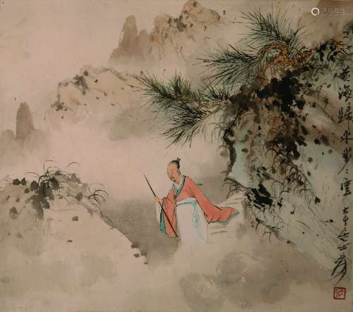 A paintinf Return from Huanghai by Zhang Da Qian